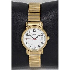 Women's Belair Classic Easy To Read Date Gold Tone Expansion Band Watch 13